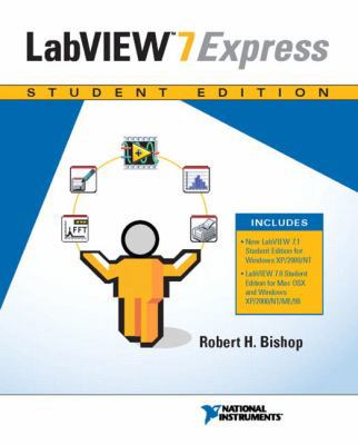 Labview 7.0 Express With 7.1 Update 0131880543 Book Cover