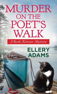 Murder on the Poet's Walk: A Book Retreat Mystery [Large Print] 1638086958 Book Cover