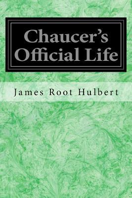Chaucer's Official Life 197828196X Book Cover