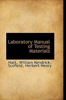 Laboratory Manual of Testing Materials 1110361904 Book Cover