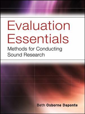 Evaluation Essentials: Methods for Conducting S... 0787984396 Book Cover