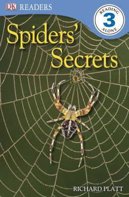 DK Readers L3: Spiders' Secrets 0756662842 Book Cover