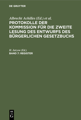 Register [German] 3112376870 Book Cover