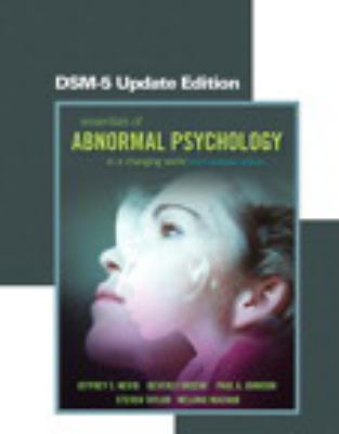 Essentials of Abnormal Psychology, Third Canadi... 0133436977 Book Cover