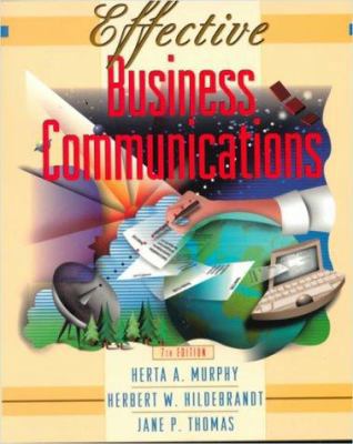 Effective Business Communications 007044398X Book Cover