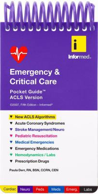 Emergency & Critical Care Pocket Guide 189049528X Book Cover