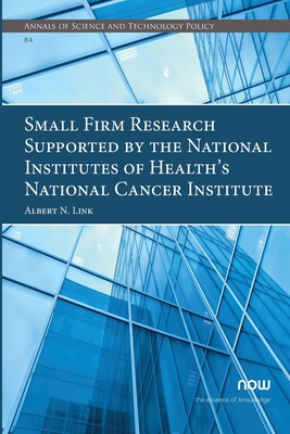 Small Firm Research Supported by the National I... 1638284423 Book Cover