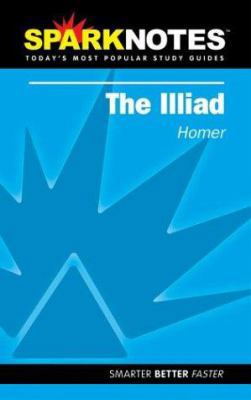 Sparknotes the Illiad (Sparknotes Literature Gu... 1586633716 Book Cover