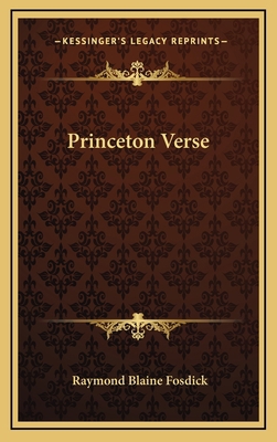 Princeton Verse 116364210X Book Cover