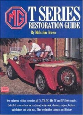 MG 't' Series Restoration Guide -Op 1855202115 Book Cover