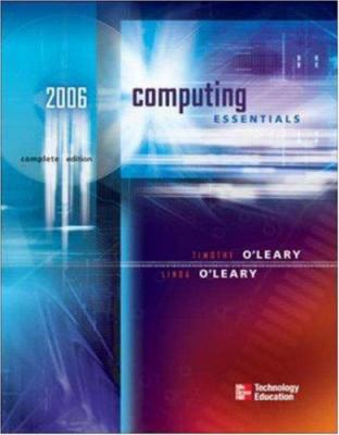 Computing Essentials [With CDROM] 0072261560 Book Cover