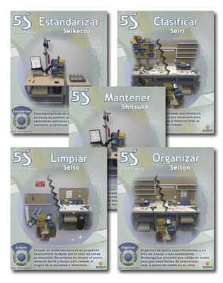 5s Shopfloor Series (Spanish) 1897363311 Book Cover