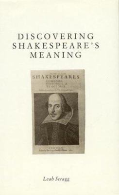 Discovering Shakespeare's Meaning 0389207586 Book Cover