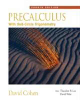 Precalculus: With Unit Circle Trigonometry (wit... 0534402305 Book Cover