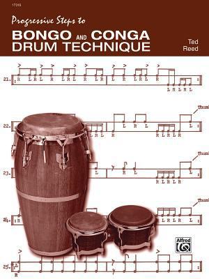 Progressive Steps to Bongo and Conga Drum Techn... 0739013300 Book Cover