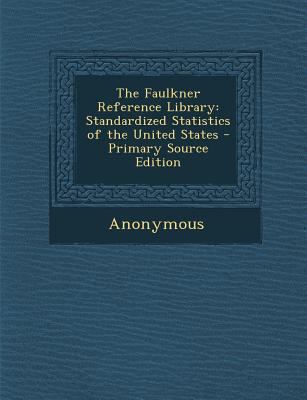 Faulkner Reference Library: Standardized Statis... 1289974071 Book Cover