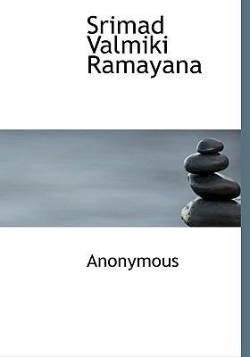 Srimad Valmiki Ramayana [Sanskrit] 1117989712 Book Cover