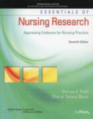 Essentials of Nursing Research: Appraising Evid... 1609130049 Book Cover