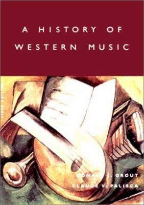 A History of Western Music 0393975274 Book Cover