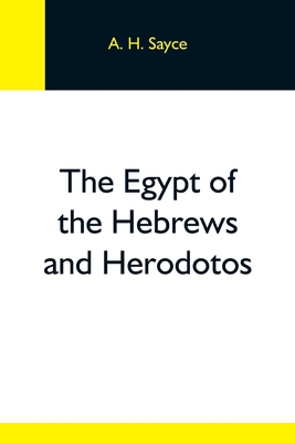 The Egypt Of The Hebrews And Herodotos 9354596231 Book Cover