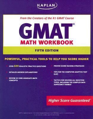 Kaplan GMAT Math Workbook 1419542036 Book Cover