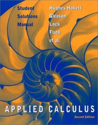 Student Solutions Manual to accompany Applied C... 0471213624 Book Cover