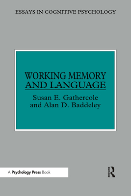 Working Memory and Language 0863772897 Book Cover