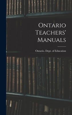 Ontario Teachers' Manuals 1013606493 Book Cover