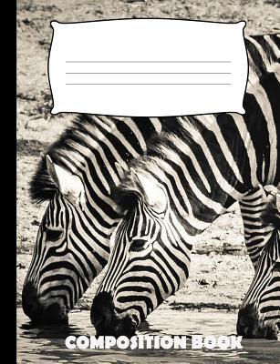 Composition Book: Zebra Composition Notebook Wi... 1073125548 Book Cover