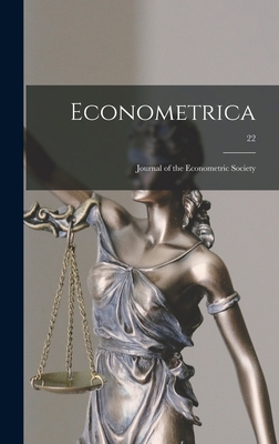 Econometrica: Journal of the Econometric Societ... 1013321146 Book Cover