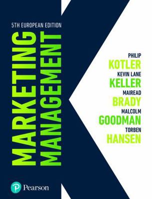 Marketing Management 1292727039 Book Cover