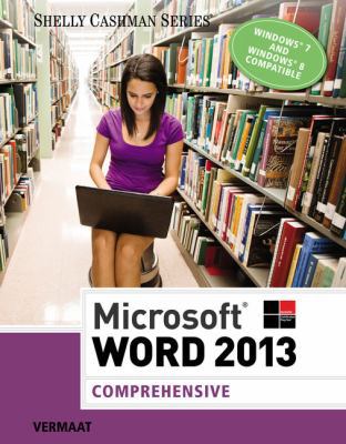 Microsoftword 2013: Comprehensive 1285167686 Book Cover