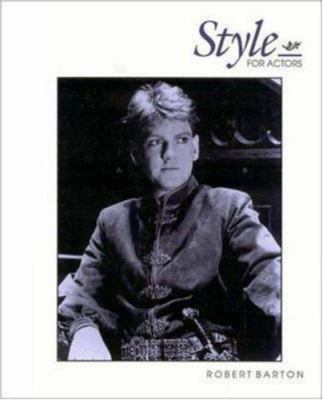 Style For Actors 0874849586 Book Cover