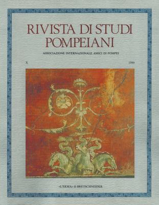 Rivista Di Studi Pompeiani 10/1999 8882656853 Book Cover