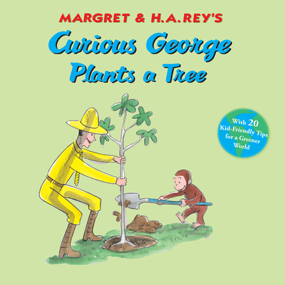Curious George Plants a Tree 0547150873 Book Cover