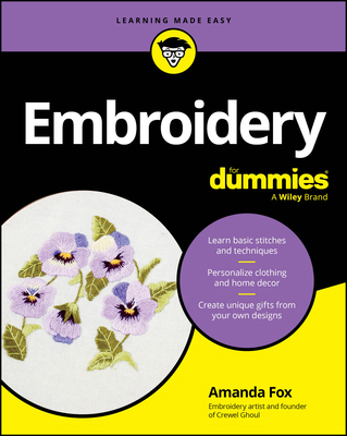 Embroidery for Dummies 1394406037 Book Cover