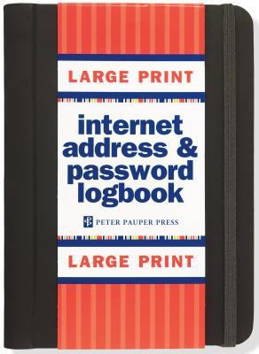 Internet Log Bk Large Print Black 1441321705 Book Cover