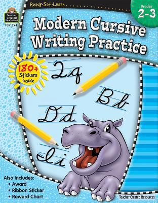 Ready-Set-Learn: Modern Cursive Writing Practic... 1420659413 Book Cover
