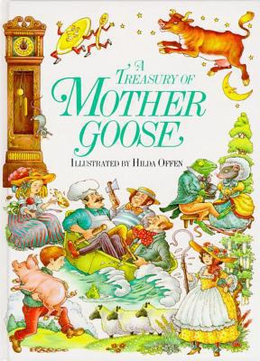 A Treasury of Mother Goose 0671501186 Book Cover