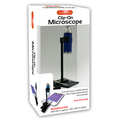 Microscope: 400 X Clip-On Microscope 1958398373 Book Cover