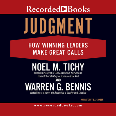 Judgment: How Winning Leaders Make Great Calls 1428137386 Book Cover