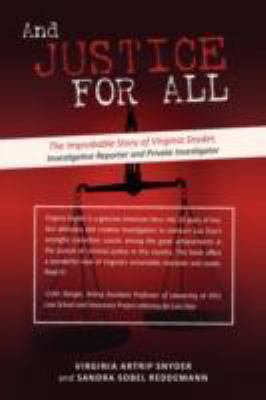 And Justice for All 0595712398 Book Cover