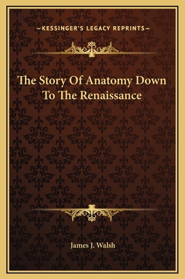 The Story Of Anatomy Down To The Renaissance 1169189865 Book Cover