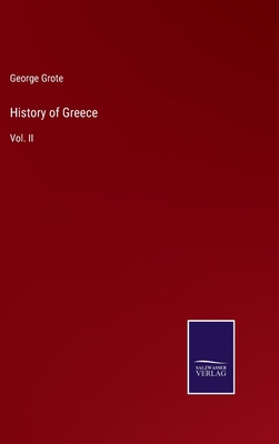 History of Greece: Vol. II 3375128932 Book Cover