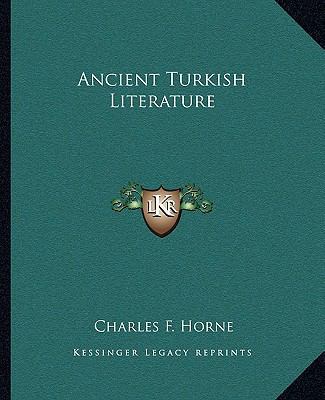 Ancient Turkish Literature 1162912111 Book Cover