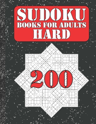 Sudoku books for adults hard: 200 Sudokus from ... B086P9BDYB Book Cover