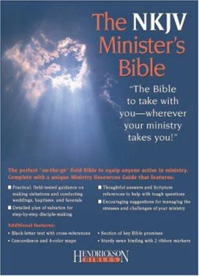 Holy Bible: New King James Version, Minister's,... 159856112X Book Cover