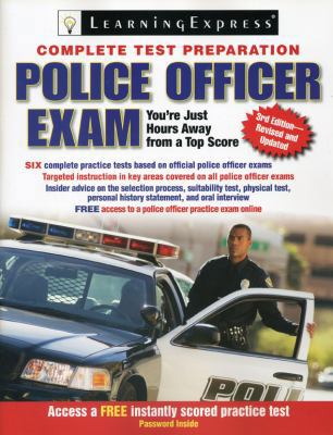 Police Officer Exam (Learning Express) 1576855767 Book Cover