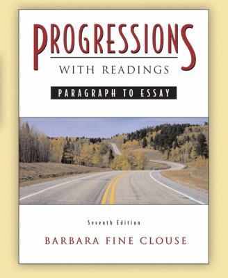 Progressions, with Readings (book alone) (7th E... 0321433165 Book Cover