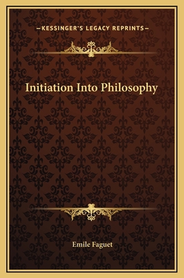 Initiation Into Philosophy 1169234690 Book Cover